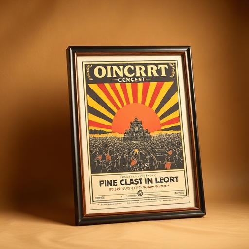Panini Framed Concert Poster No. 270