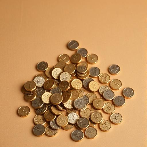 Bandai Vintage Arcade Token Set No. 508